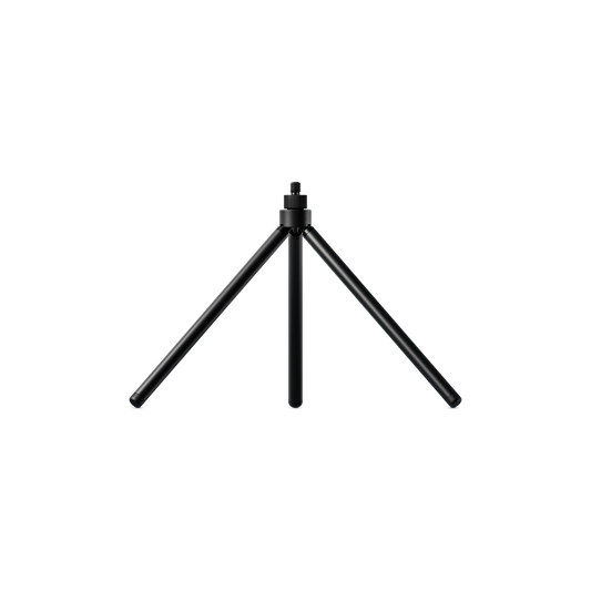 Buy the black Teenage Engineering Tripod Mini at Arda Suppliers. A sleek anodized aluminum desktop stand built for the CM-15 mic with a 1/4"-20 UNC mount.