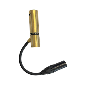 Coles 4071 Power Blocker microphone accessory with XLR cable on white background