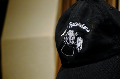 Arda Recorders 6 Panel Dad Hat front close-up