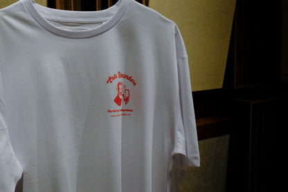 Arda Recorders Analog Tee Relaxed T-Shirt White front close-up