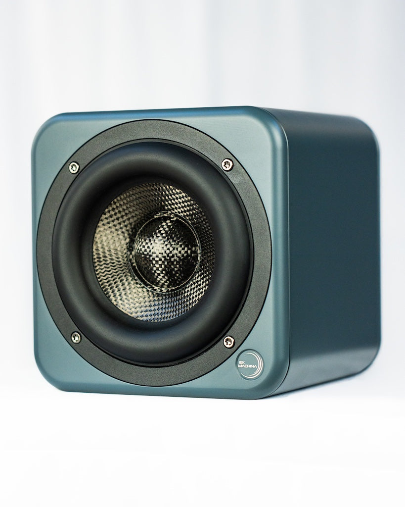 Ex Machina Poseidon passive studio subwoofer three quarter view