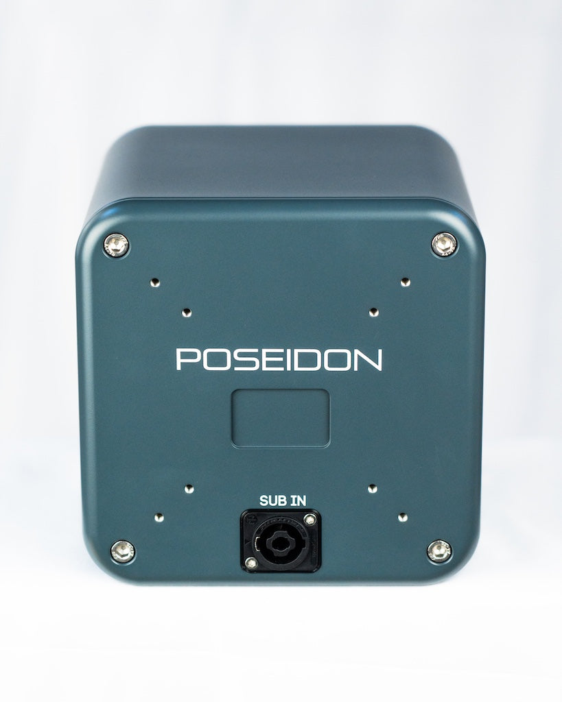Ex Machina Poseidon passive studio subwoofer rear view