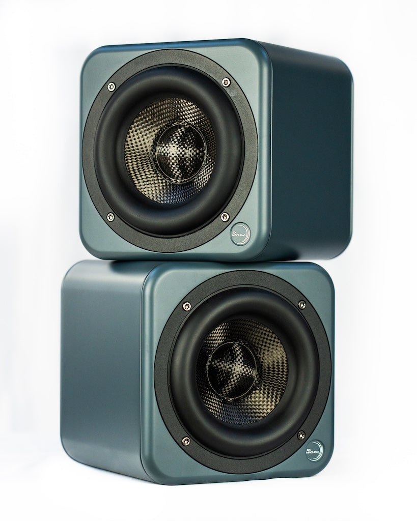 Stacked Ex Machina Poseidon passive studio subwoofers