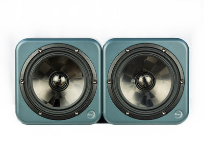 Pair of Ex Machina Selene compact coaxial studio monitors