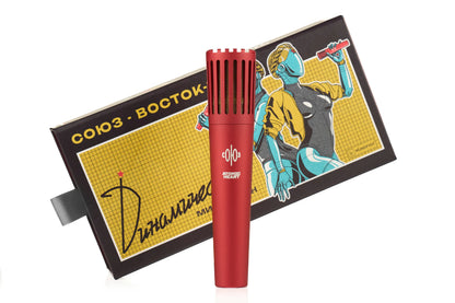 Limited edition red Soyuz V1 Dynamic microphone