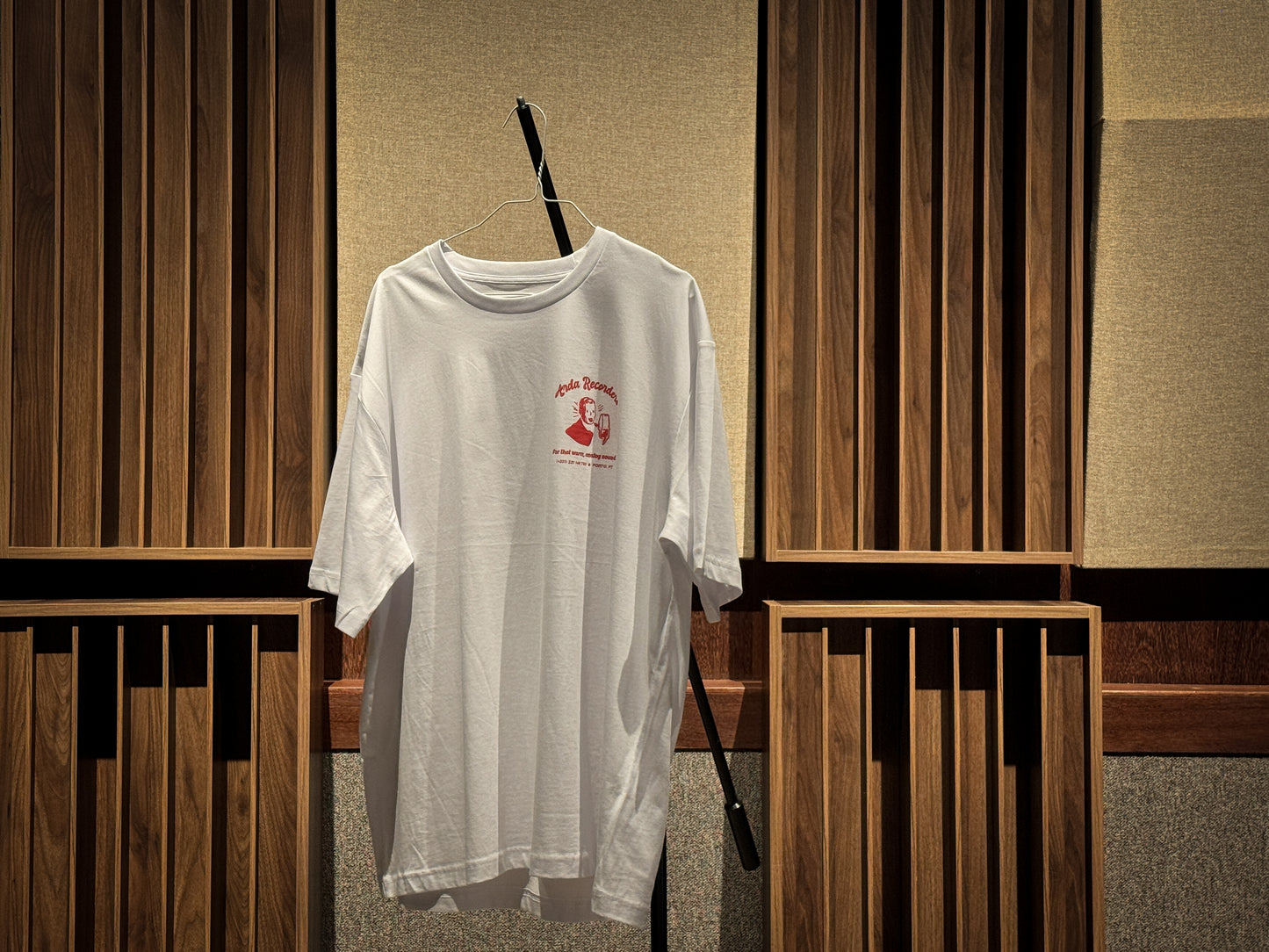 Arda Recorders Analog Tee Relaxed T-Shirt White