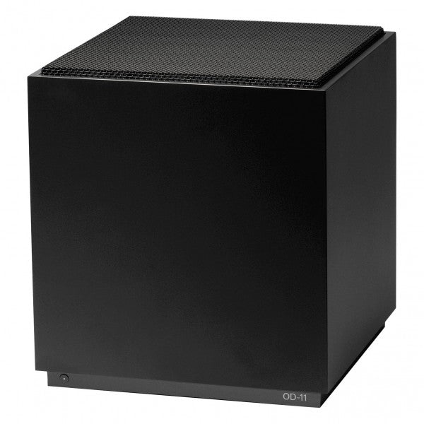 Teenage Engineering OD-11 wireless speaker in black with grille front view