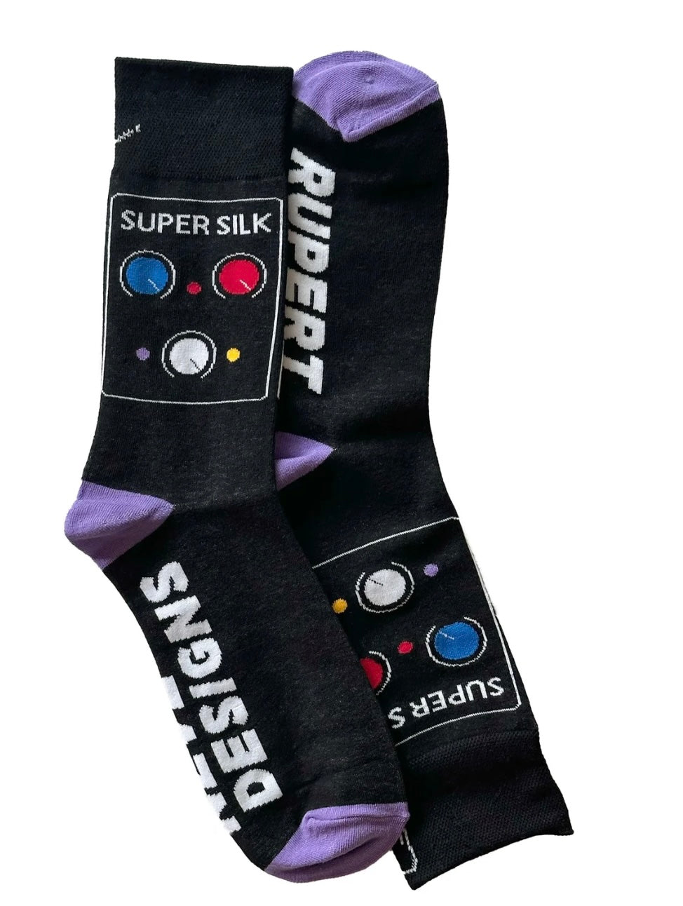 Rupert Neve Super Silk limited edition socks for audio engineers and studio enthusiasts