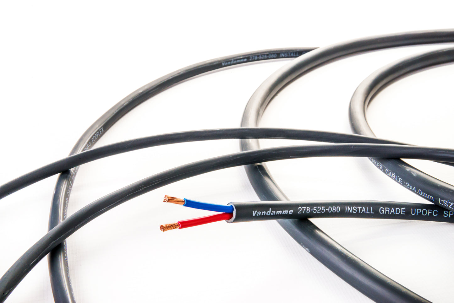 Van Damme Ecoflex Install Grade LSZH Twin Axial Speaker Cable