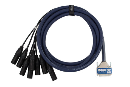 Van Damme DB25-XLR M Loom