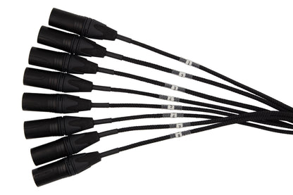 Van Damme DB25-XLR M Loom