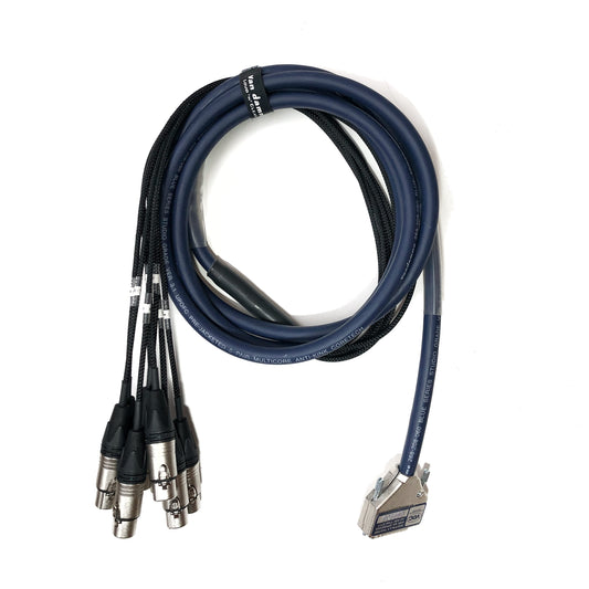 Van Damme DB25-XLR F Loom - Arda Suppliers